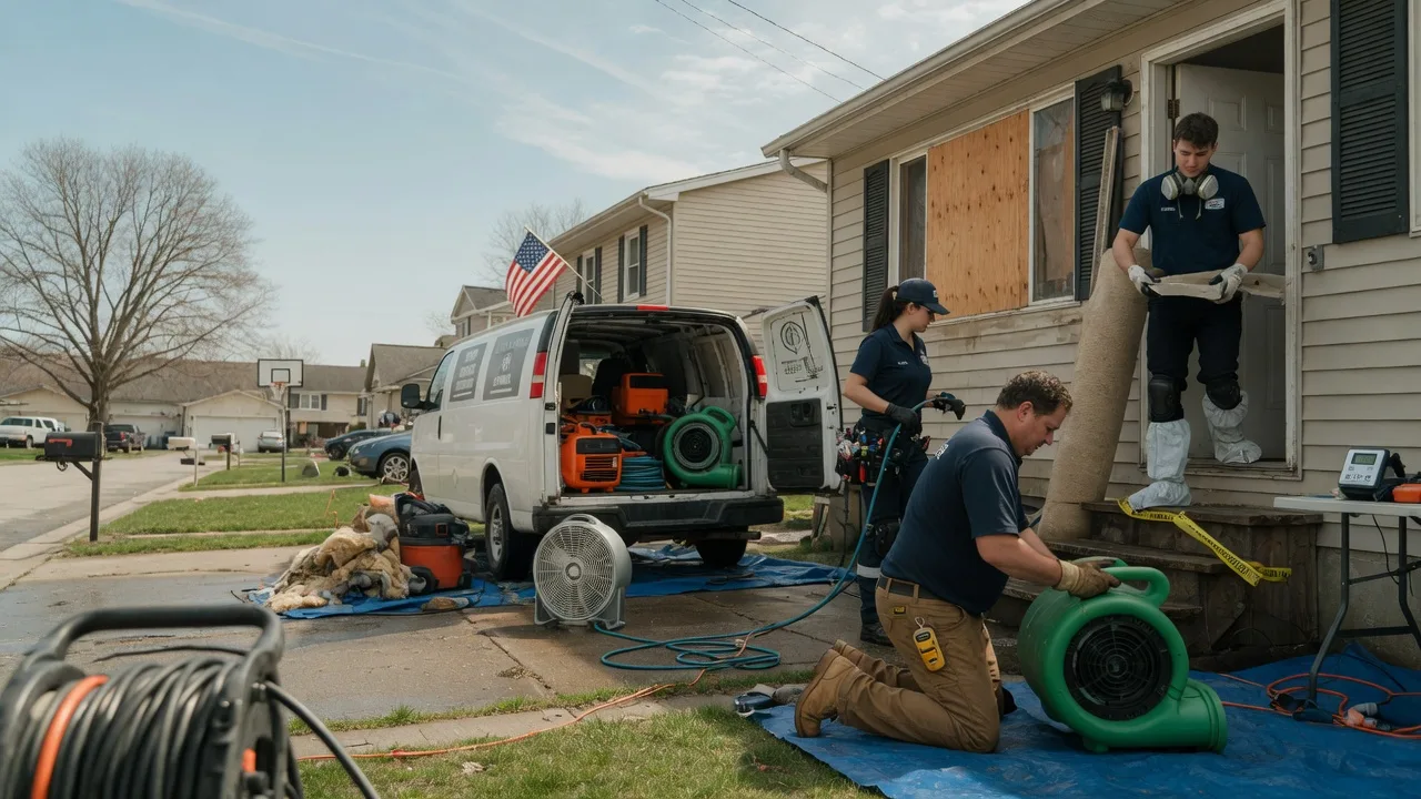 Water Damage Restoration in Chenango Forks, NY near me